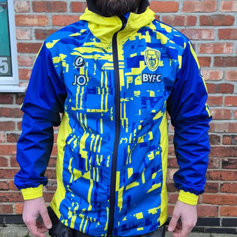 Bespoke Sublimation Waterproof Dobby Rain Jacket (Custom to your club)